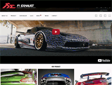 Tablet Screenshot of fi-exhaust.com